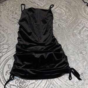 ROMWE Black Mini Dress